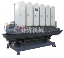 六砂输送带水磨拉丝机 JH-09C315-6S